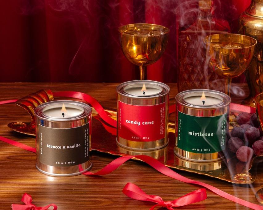 Bougie Ensemble Fêtes | Coffret de 3 Bougies - Mon Univers Cuisine