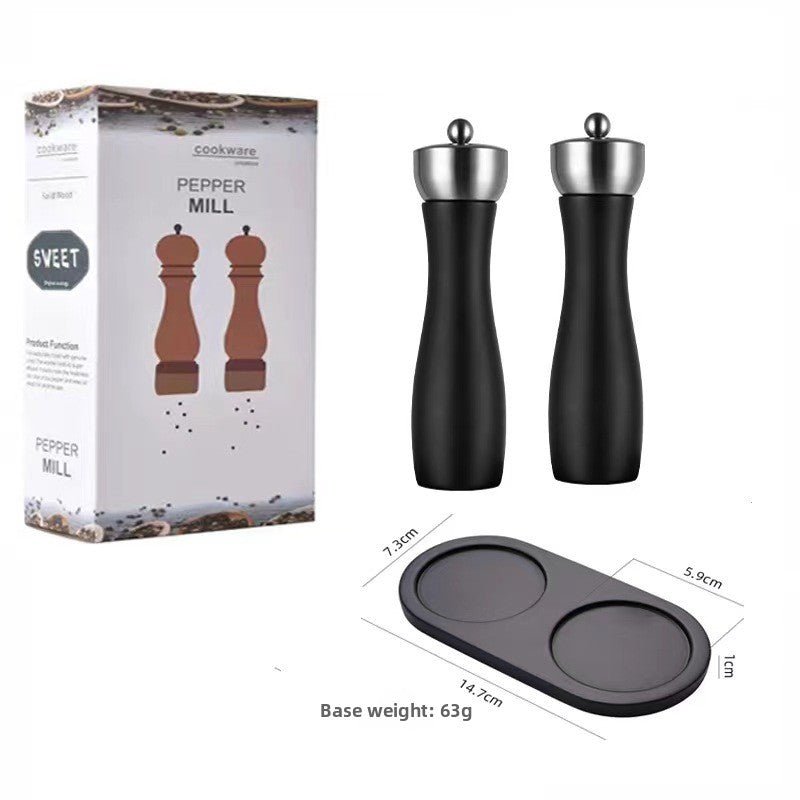 Moulin à poivre | Premium en Bois - Noir - Mon Univers Cuisine