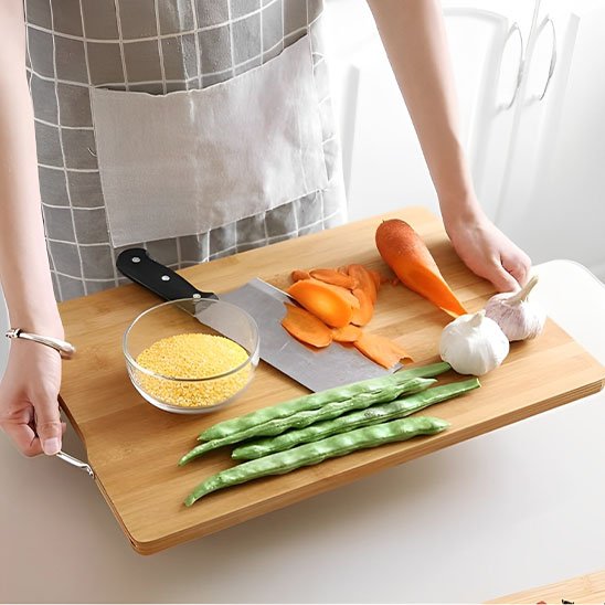 Planche à découper en bois - Mon Univers Cuisine