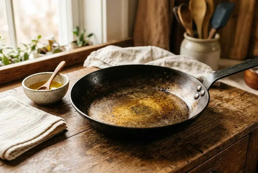 Acier carbone danger : risques réels en cuisine ?