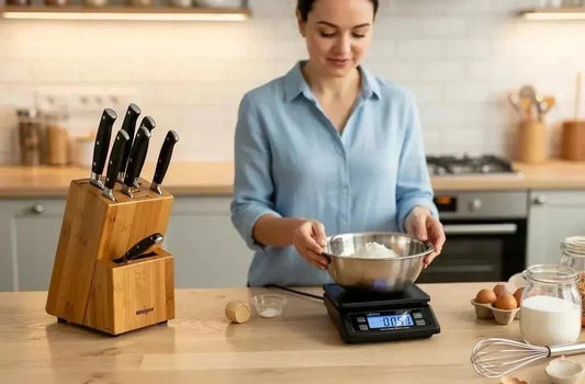 Socle en bois pour ranger ses couteaux | Mon Univers Cuisine