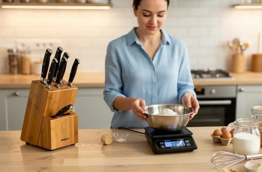 Socle en bois pour ranger ses couteaux | Mon Univers Cuisine