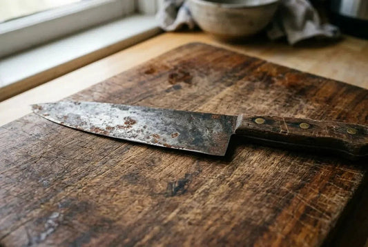 Enlever la rouille sur un couteau rouillé : méthodes efficaces