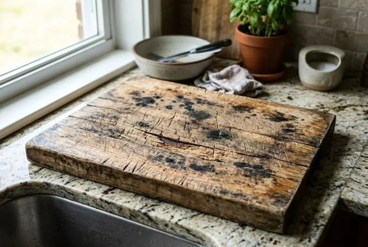 Planche à découper en bois moisissure : comment la traiter ?
