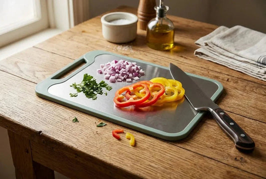 Planche à découper inox ou bois : comment choisir ?