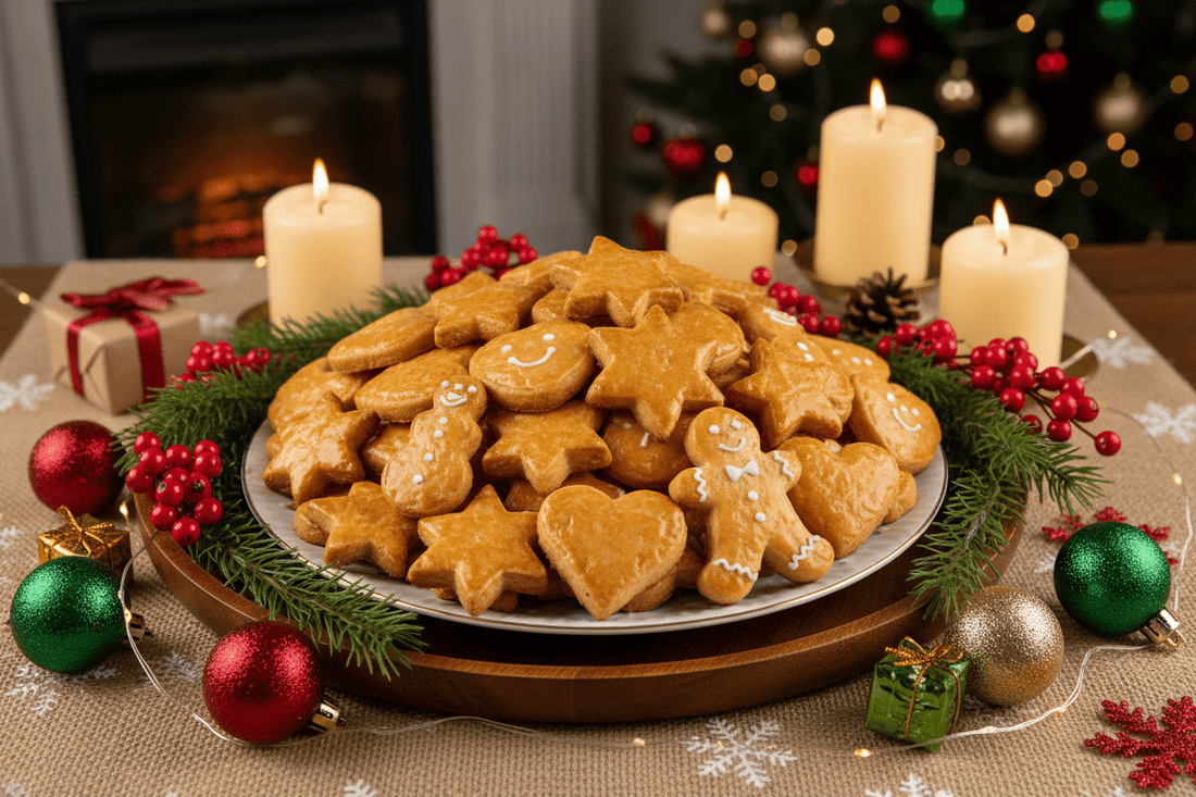 Biscuits de Noël en famille