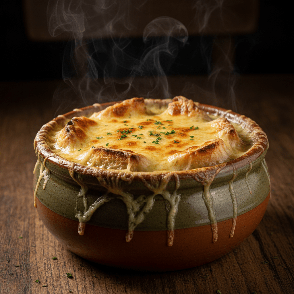 Recette de soupe à l'oignon - Mon Univers Cuisine