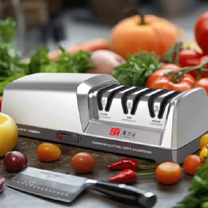 Aiguiseur de Couteaux Électrique 3 Étapes | Aiguisage Professionnel Assuré - Mon Univers Cuisine