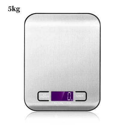 Balance de Cuisine Numérique Multifonction | Écran LCD Batterie et Recharge USB - Mon Univers Cuisine