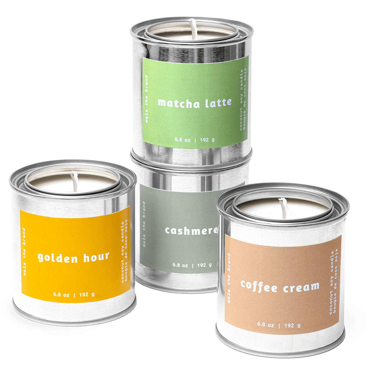 Bougie Ensemble Automne/Hiver | Coffret de 4 Bougies - Mon Univers Cuisine