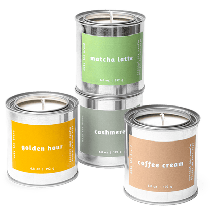 Bougie Ensemble Automne/Hiver | Coffret de 4 Bougies - Mon Univers Cuisine