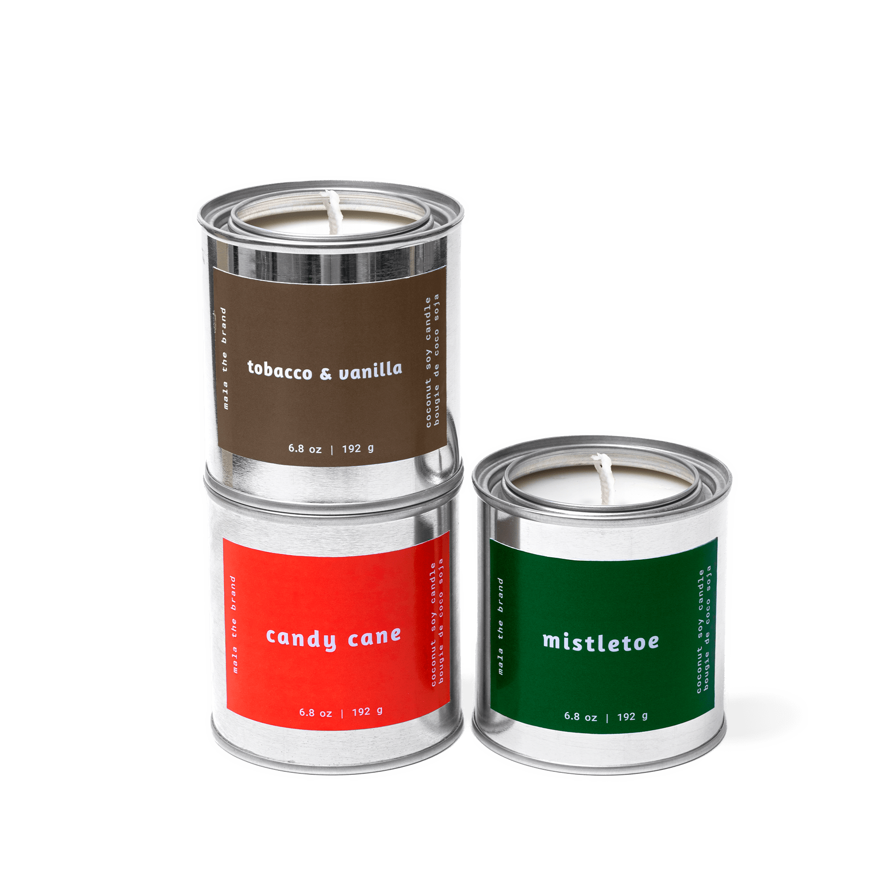 Bougie Ensemble Fêtes | Coffret de 3 Bougies - Mon Univers Cuisine