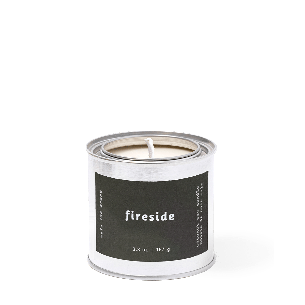 Bougie Parfumée Fireside | Ambre Noir, Lavande et Musc - Mon Univers Cuisine