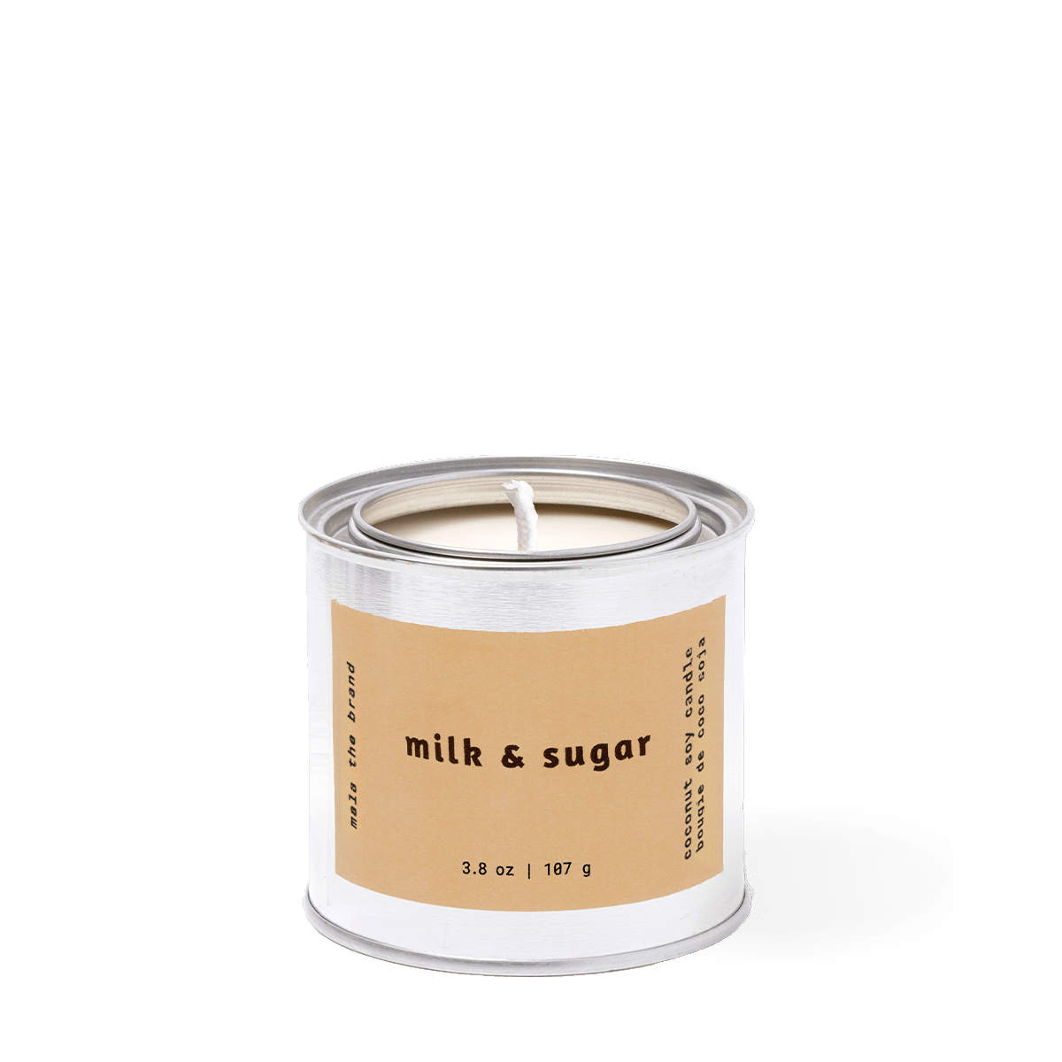 Bougie Parfumée Milk and Sugar | Vanille, Cannelle et Crème - Mon Univers Cuisine