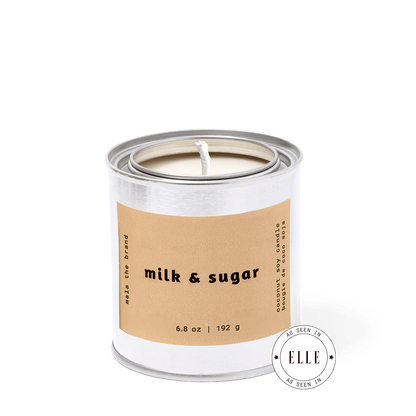 Bougie Parfumée Milk and Sugar | Vanille, Cannelle et Crème - Mon Univers Cuisine