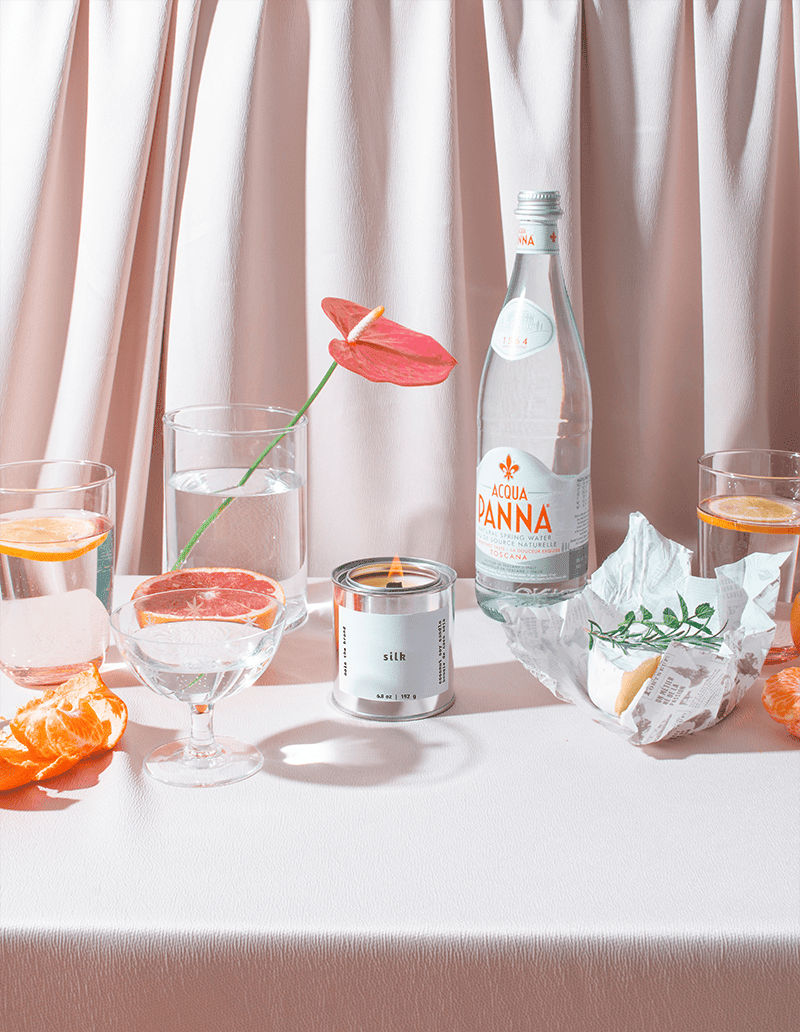 Bougie Parfumée Silk | Jasmin, Noix de Coco & Fève Tonka - Mon Univers Cuisine