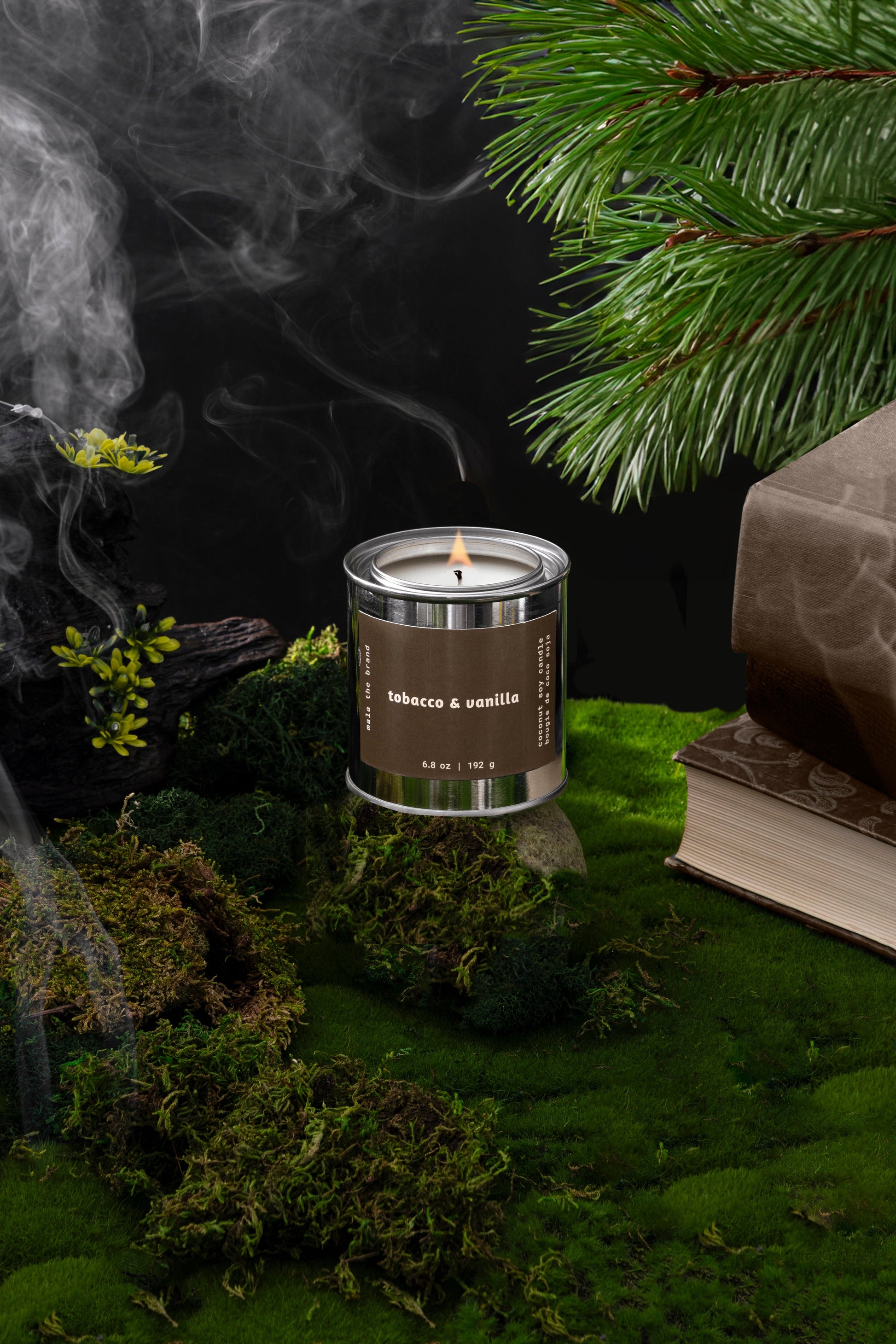 Bougie Parfumée Tobacco and Vanilla | Oud, Cerise et Tabac - Mon Univers Cuisine