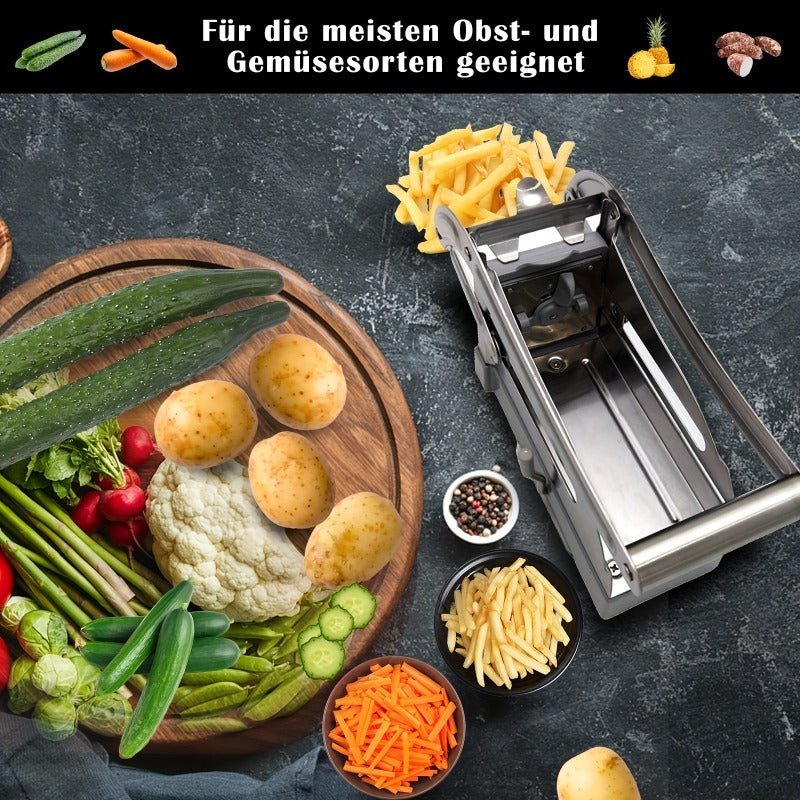 Coupe - Frites Professionnel | Ergonomique en Acier Inoxydable - Mon Univers Cuisine