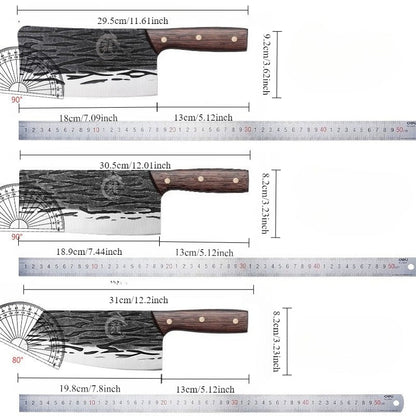 Couperet Forgé Professionnels - 3 Pièces Multifonctions - Mon Univers Cuisine