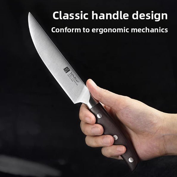 Couteau à Steak Xinzuo | Lame Tranchante en Acier Inoxydable pour une Découpe Parfaite - Mon Univers Cuisine