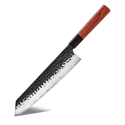 Couteau de Chef de style Acier Damas Martelé | Collection Professionnelle - Mon Univers Cuisine