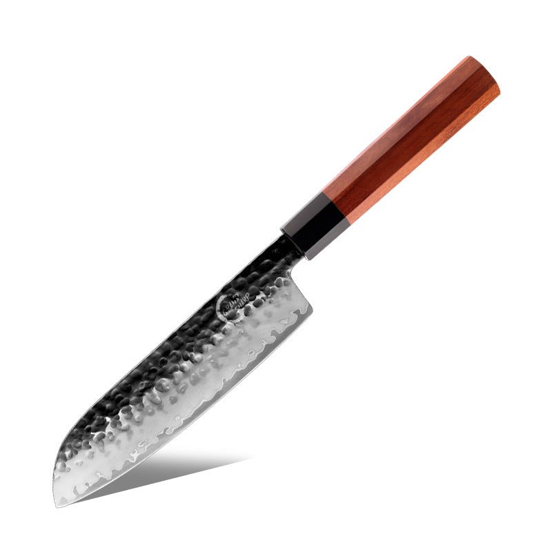 Couteau de Chef de style Acier Damas Martelé | Collection Professionnelle - Mon Univers Cuisine