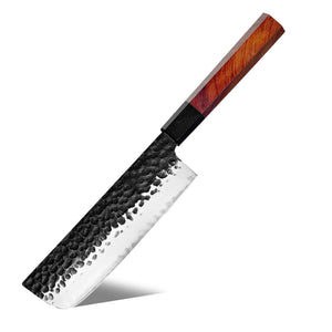 Couteau de Chef de style Acier Damas Martelé | Collection Professionnelle - Mon Univers Cuisine