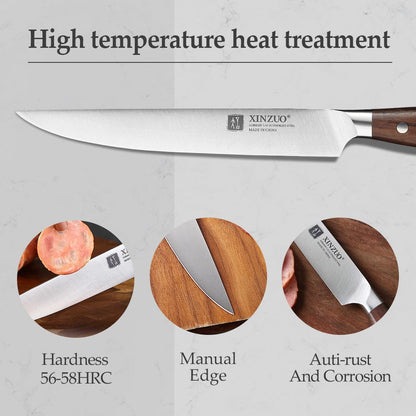 Couteau de Chef Professionnel Xinzuo | Acier Haute teneur en carbone - Mon Univers Cuisine