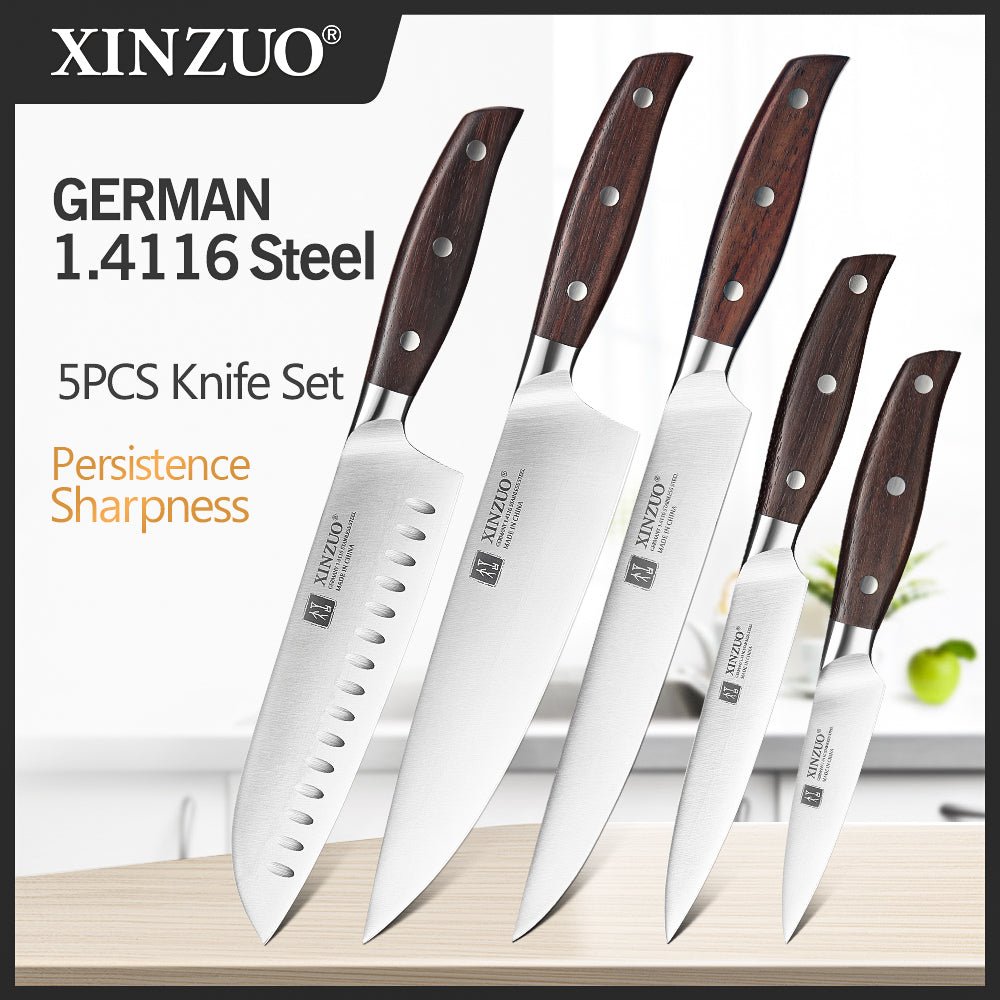 Couteau de Chef Professionnel Xinzuo | Acier Haute teneur en carbone - Mon Univers Cuisine