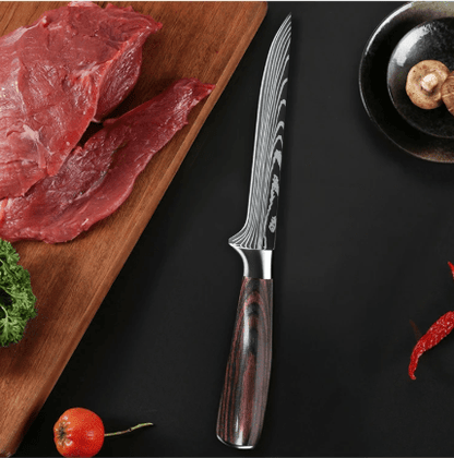Couteau de cuisine - DamascusKitchenKnives™ | Couteau Boning - Mon Univers Cuisine