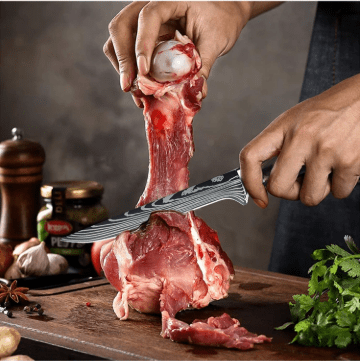 Couteau de cuisine - DamascusKitchenKnives™ | Couteau Boning - Mon Univers Cuisine