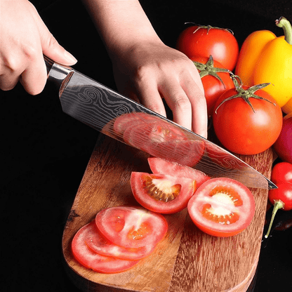 Couteau de cuisine - DamascusKitchenKnives™ | Couteau Santoku - Mon Univers Cuisine