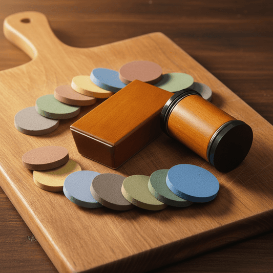 Disque d'Affûtage | Grains Multiples à l'Huile et au Diamant - Mon Univers Cuisine