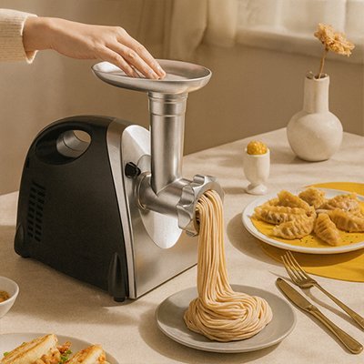 Hachoir à viande électrique | Robustesse Premium - Mon Univers Cuisine