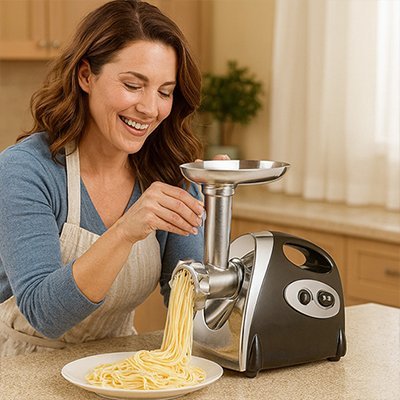 Hachoir à viande électrique | Robustesse Premium - Mon Univers Cuisine