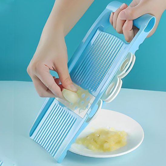 Mandoline Cuisine bleue| Polyvalent - Mon Univers Cuisine