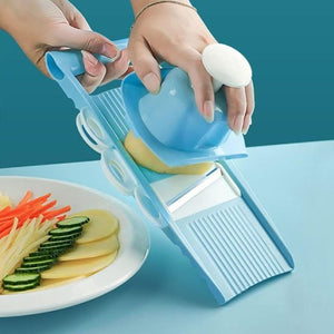 Mandoline Cuisine bleue| Polyvalent - Mon Univers Cuisine