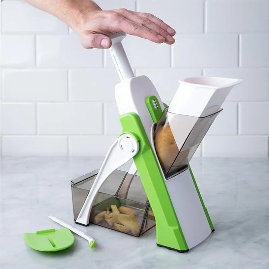Mandoline Cuisine Verticale verte | Professionnelle - Mon Univers Cuisine