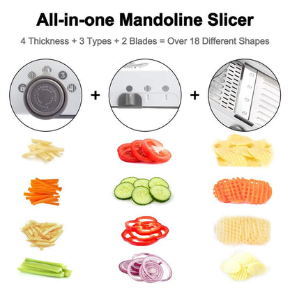 Mandoline de Cuisine | Multifonction Professionnelle - Mon Univers Cuisine