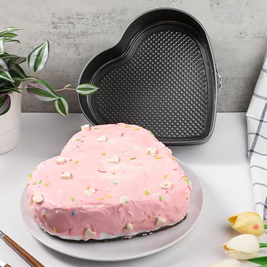 Moule à Gâteau en Cœur | Anti - adhésif - Mon Univers Cuisine