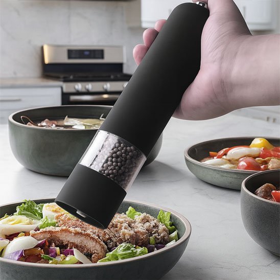 Moulin à poivre électrique | Ergo OneTouch LED - Mon Univers Cuisine