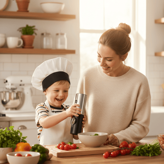 Moulin à poivre électrique | ErgoInoxNoir - Mon Univers Cuisine
