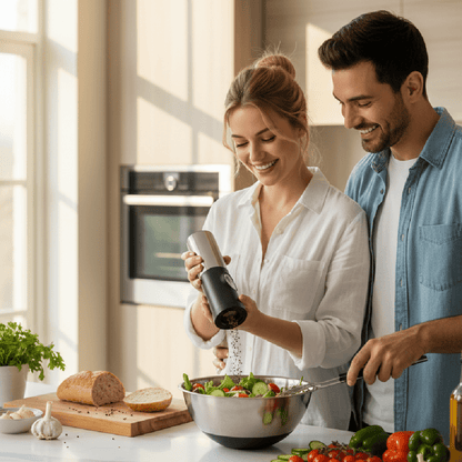 Moulin à poivre électrique | ErgoInoxNoir - Mon Univers Cuisine