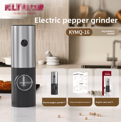 Moulin à poivre électrique | ErgoInoxNoir - Mon Univers Cuisine