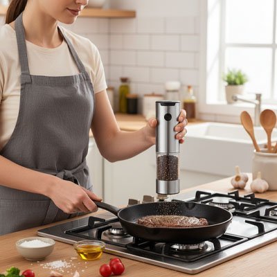 Moulin à poivre électrique | ErgoPlus - Mon Univers Cuisine