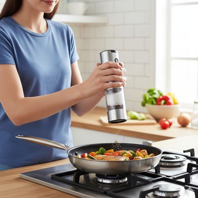 Moulin à poivre électrique | ErgoPlus - Mon Univers Cuisine