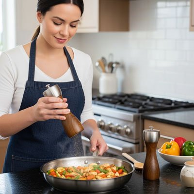 Moulin à poivre en bois - Mon Univers Cuisine