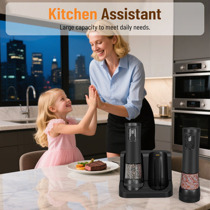 Moulin à Poivre et Sel | Électrique Rechargeable - Mon Univers Cuisine