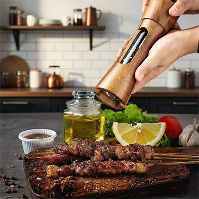 Moulin à poivre manuel en bois - Mon Univers Cuisine