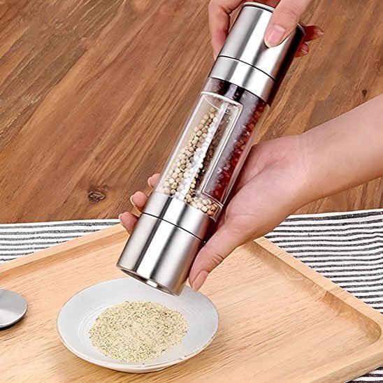 Moulin à poivre | Manuel Ergonomique Inox - Mon Univers Cuisine